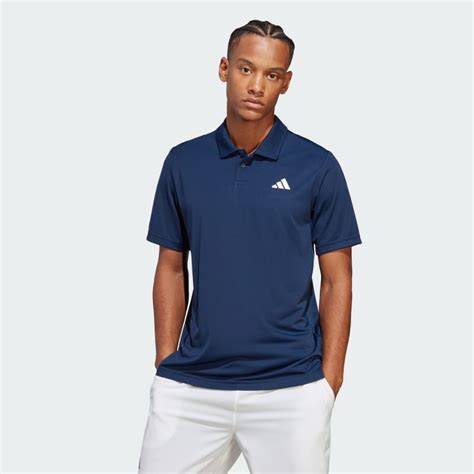 blauw adidas tennis shirt|adidas Men's Tennis Club Tennis Polo Shirt .